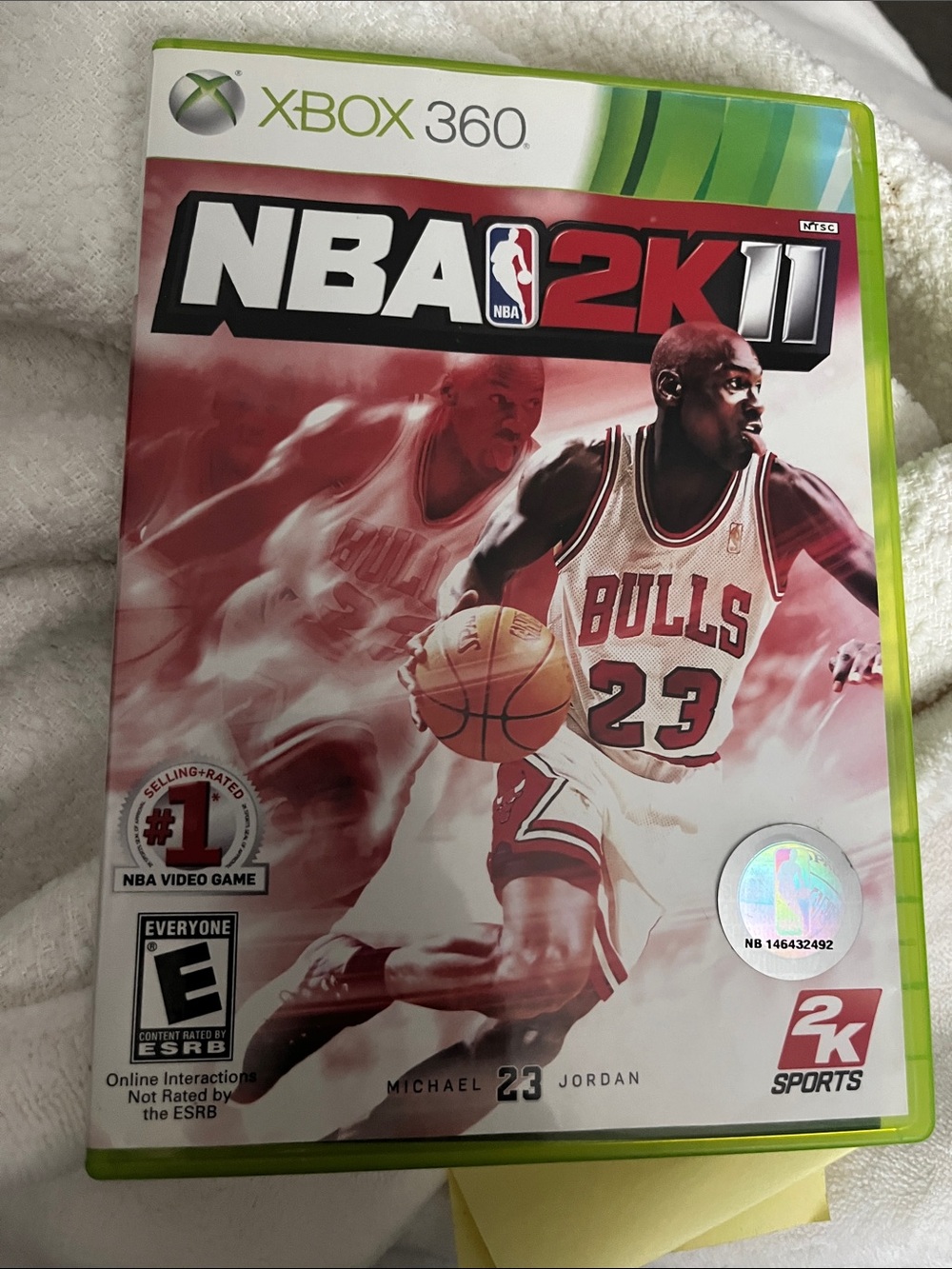 NBA 2K11 Xbox 360 Game - Michael Jordan (Red/White)